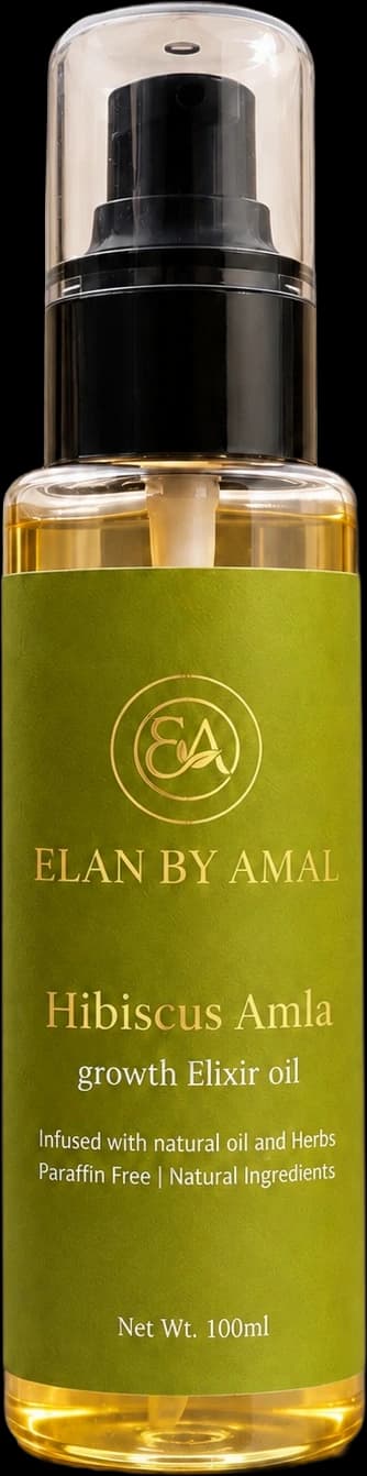 Elan by Amal Hibiscus Amla Growth Elixir Oil, 100 ml